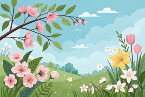 Download Best Spring Background Design - Spring background Collection