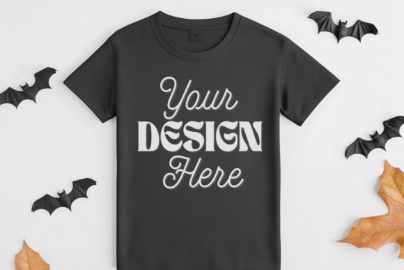 Download Halloween C1717 Folded Lay Mockup 18 - Premium Bundle