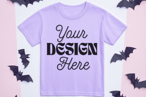 Download Halloween C1717 Folded Lay Mockup 36 - Premium Resources